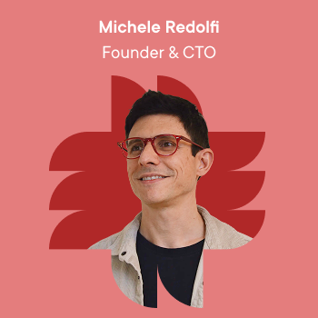 Foto ritratto di Michele Redolfi.