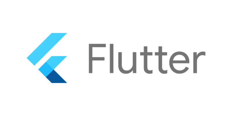 Logo di flutter - framework open source