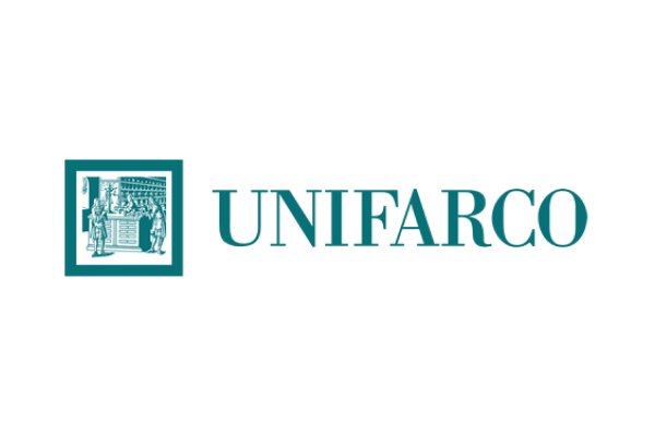 Logo Unifarco - settore farmaceutico