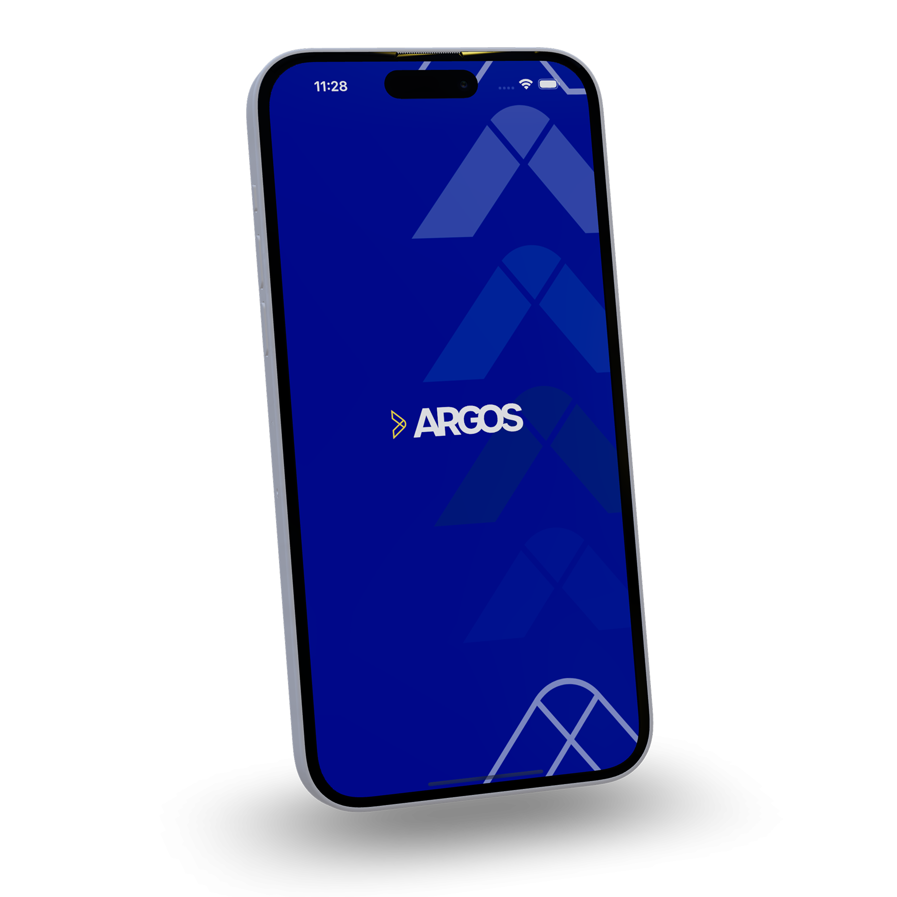 Splash screen app My Argos - pagina di caricamento dei contenuti