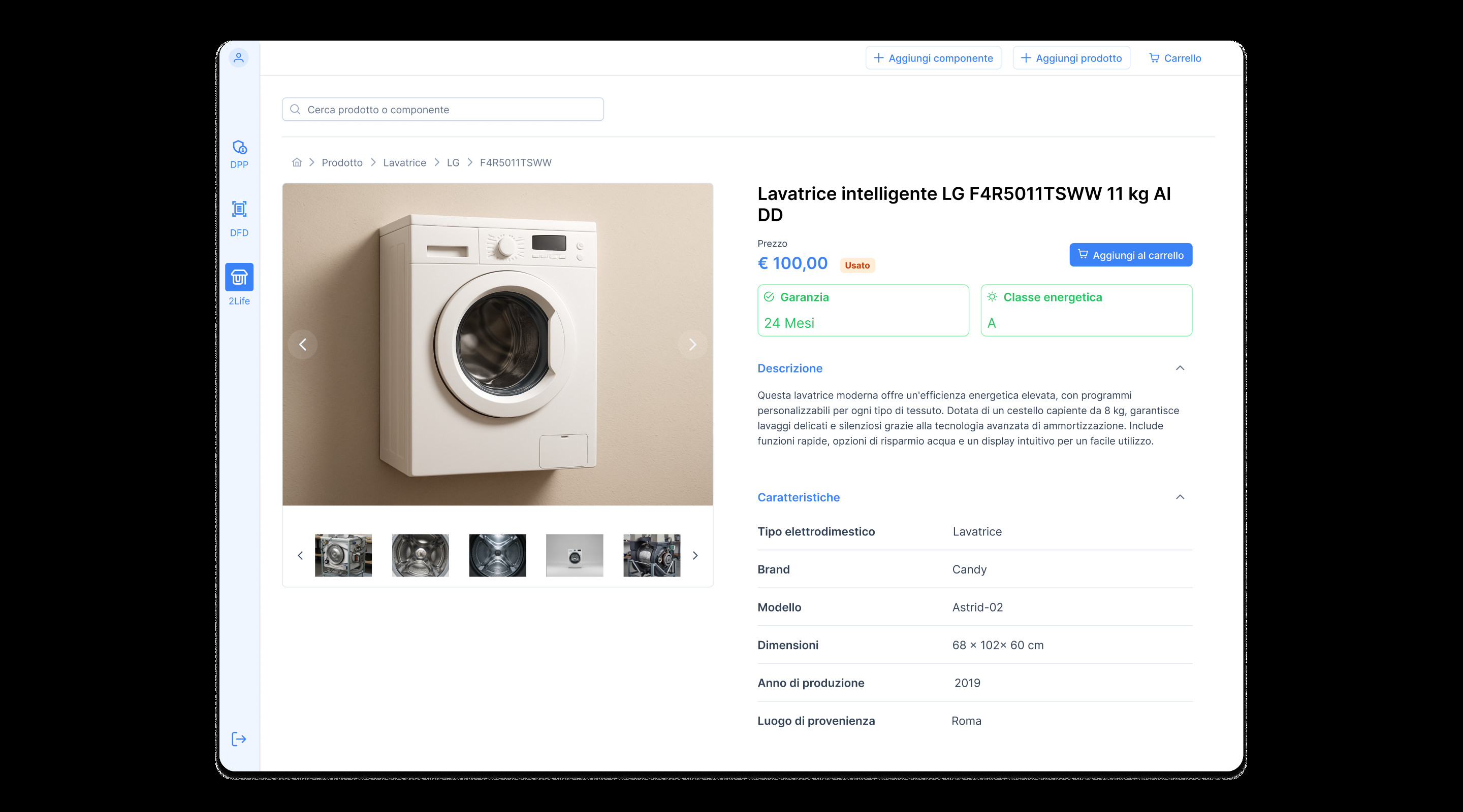 Pico2Raee project for University of Tuscia