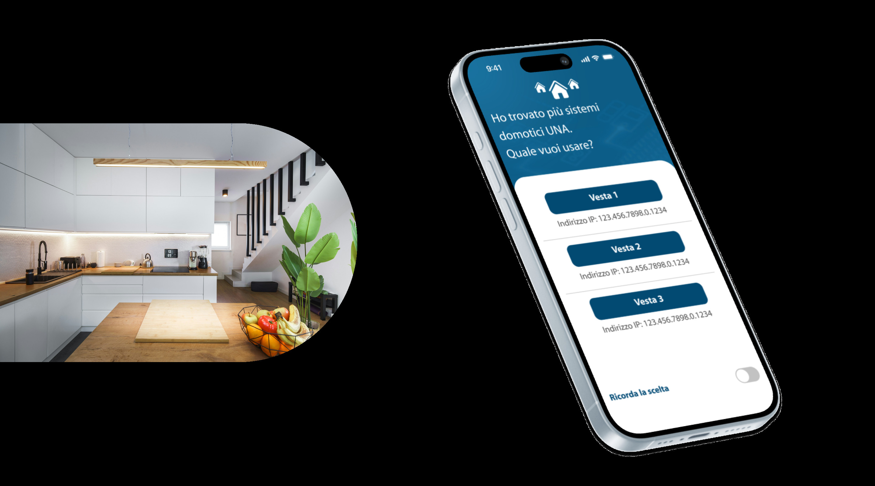 Project UnaMobile - logical overview of the application